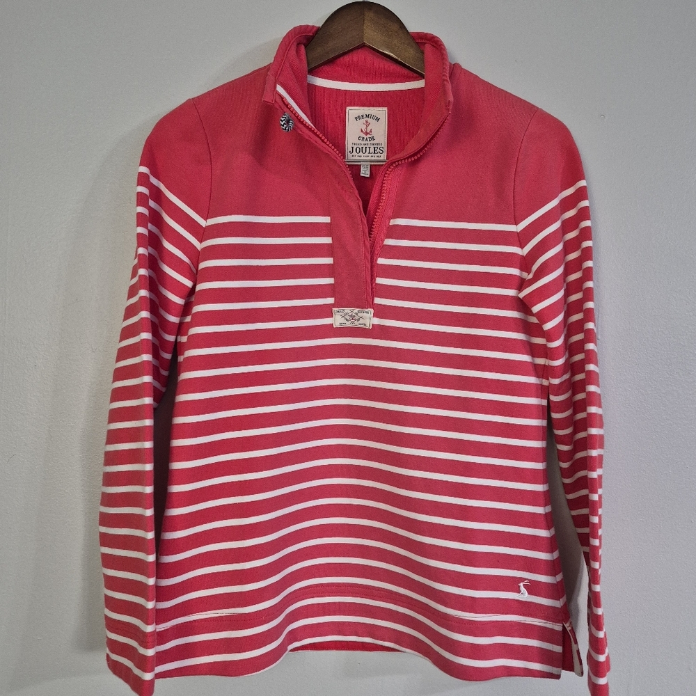 Joules Premium Cotton Nautical Striped Sweater Size 6 - Picture 9 of 12